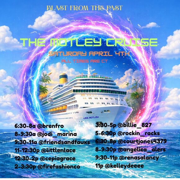 J. Crew Tops - 🤘The Motley Cruise April 4th- Blast From The Past